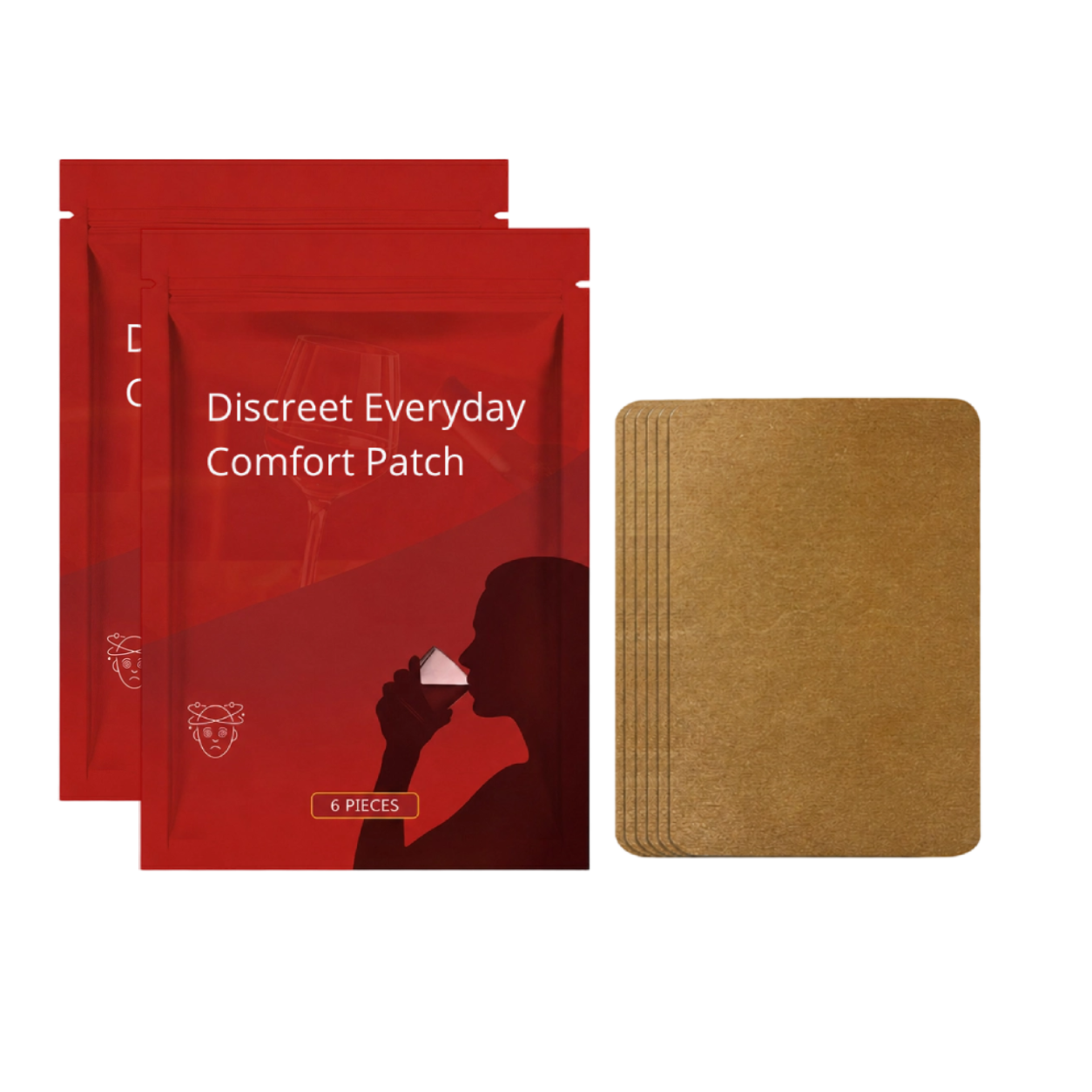 2x Discreet Everyday Comfort Patch