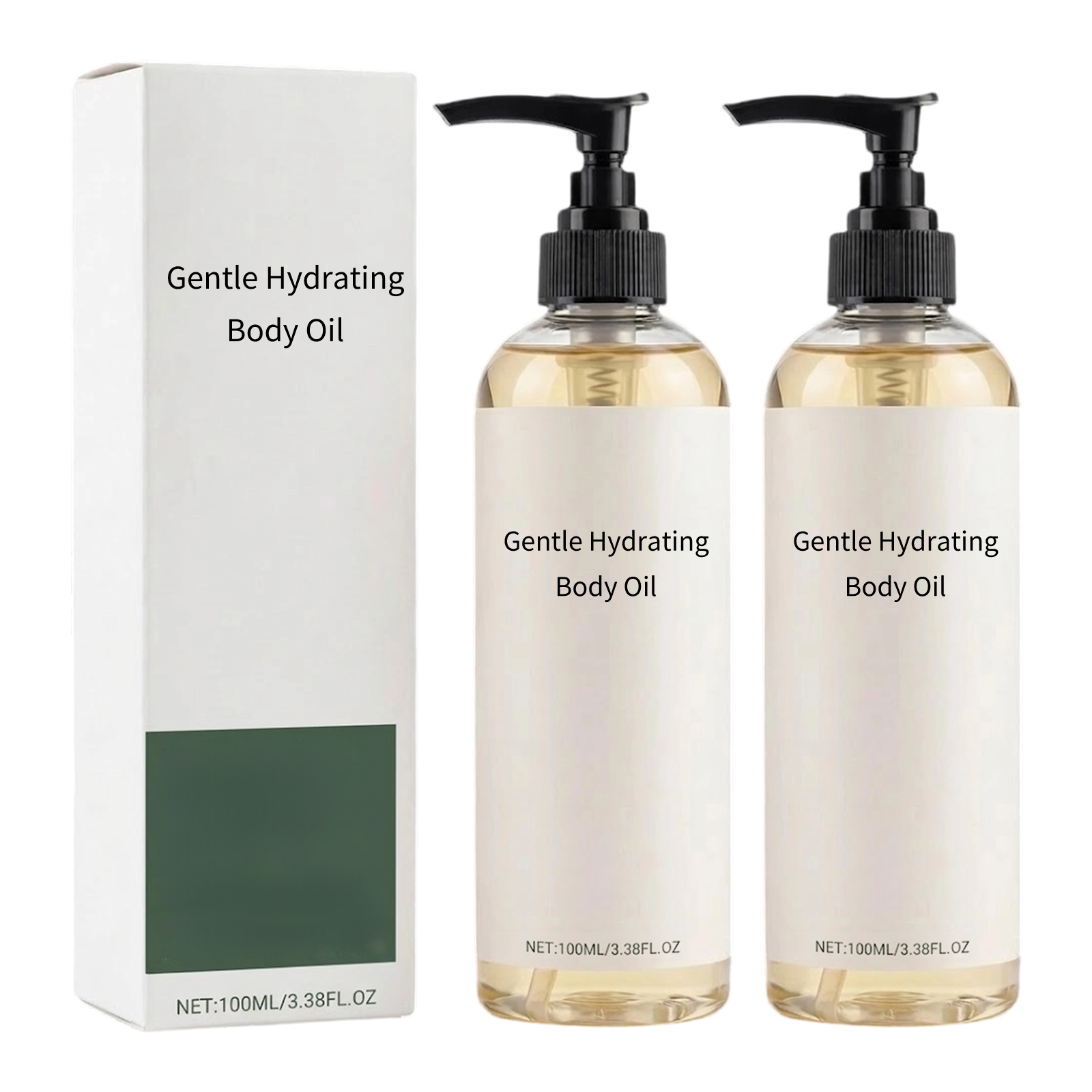 2x Gentle Hydrating Body Oil