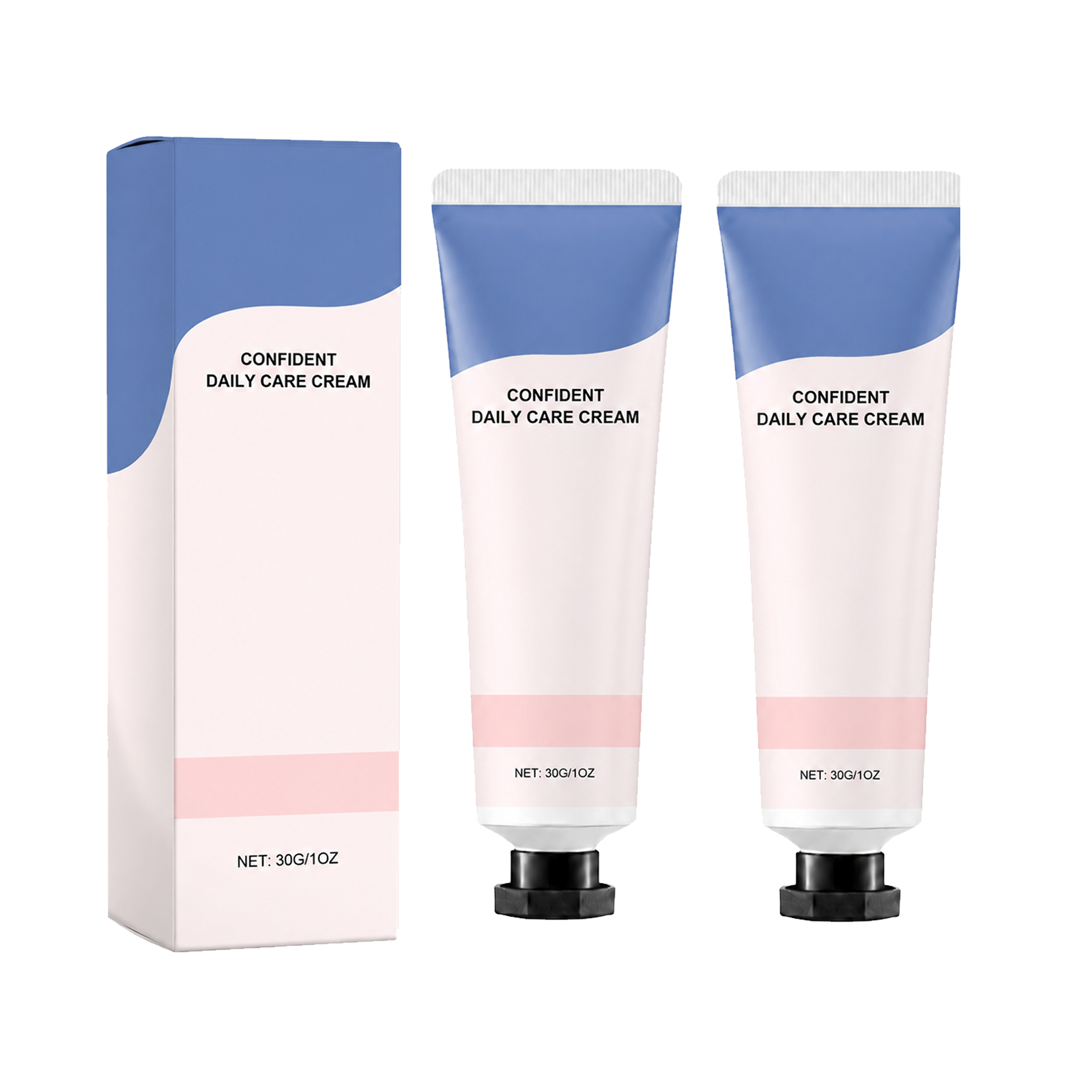 2x Confident Daily Care Cream