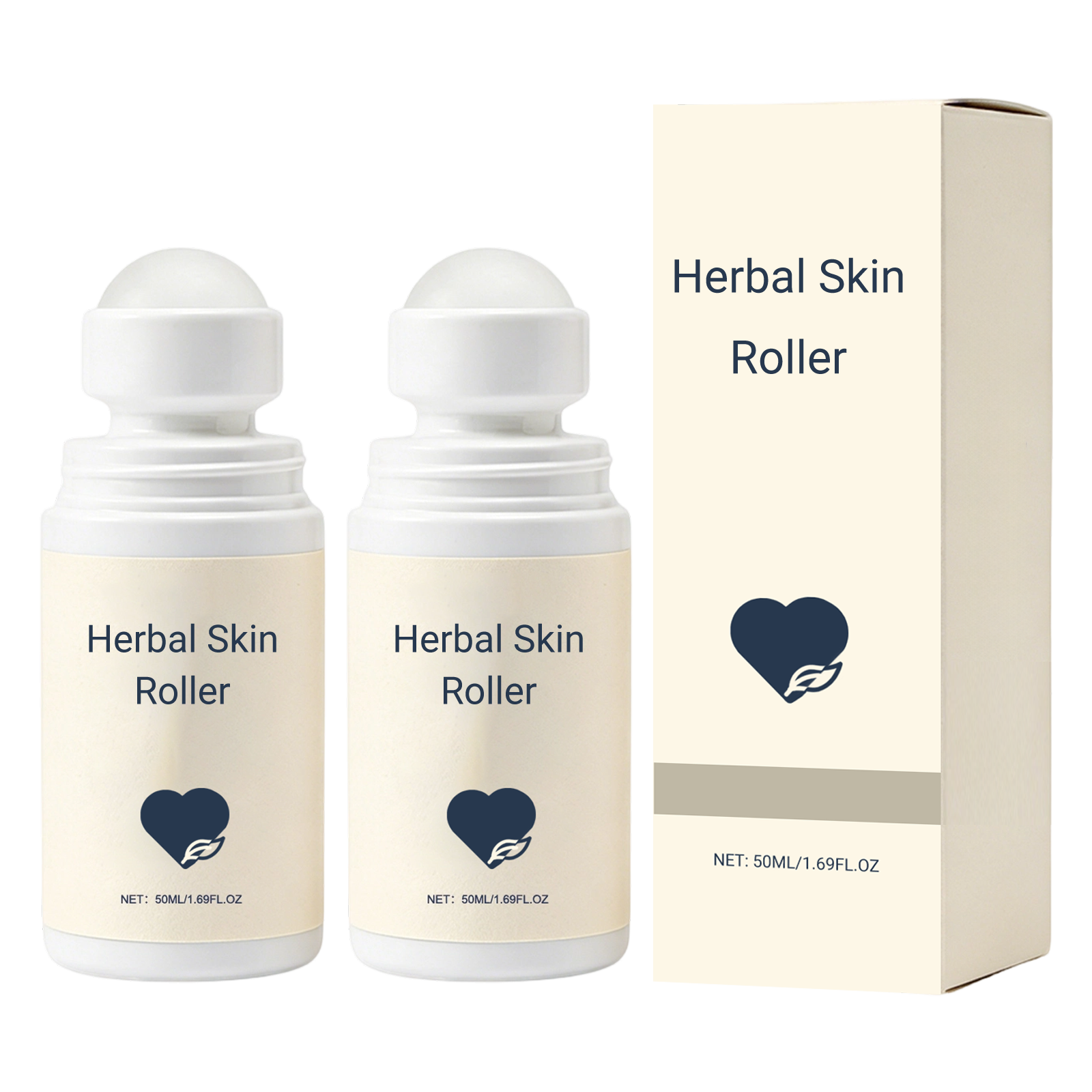 2x Botanical Skin Roller
