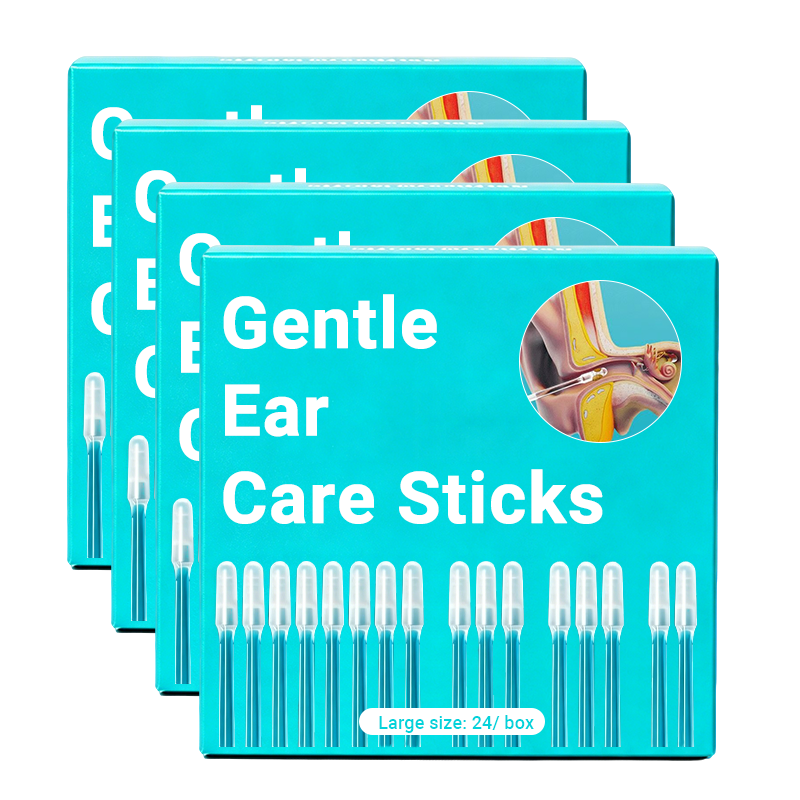 4x Gentle Ear Care Sticks