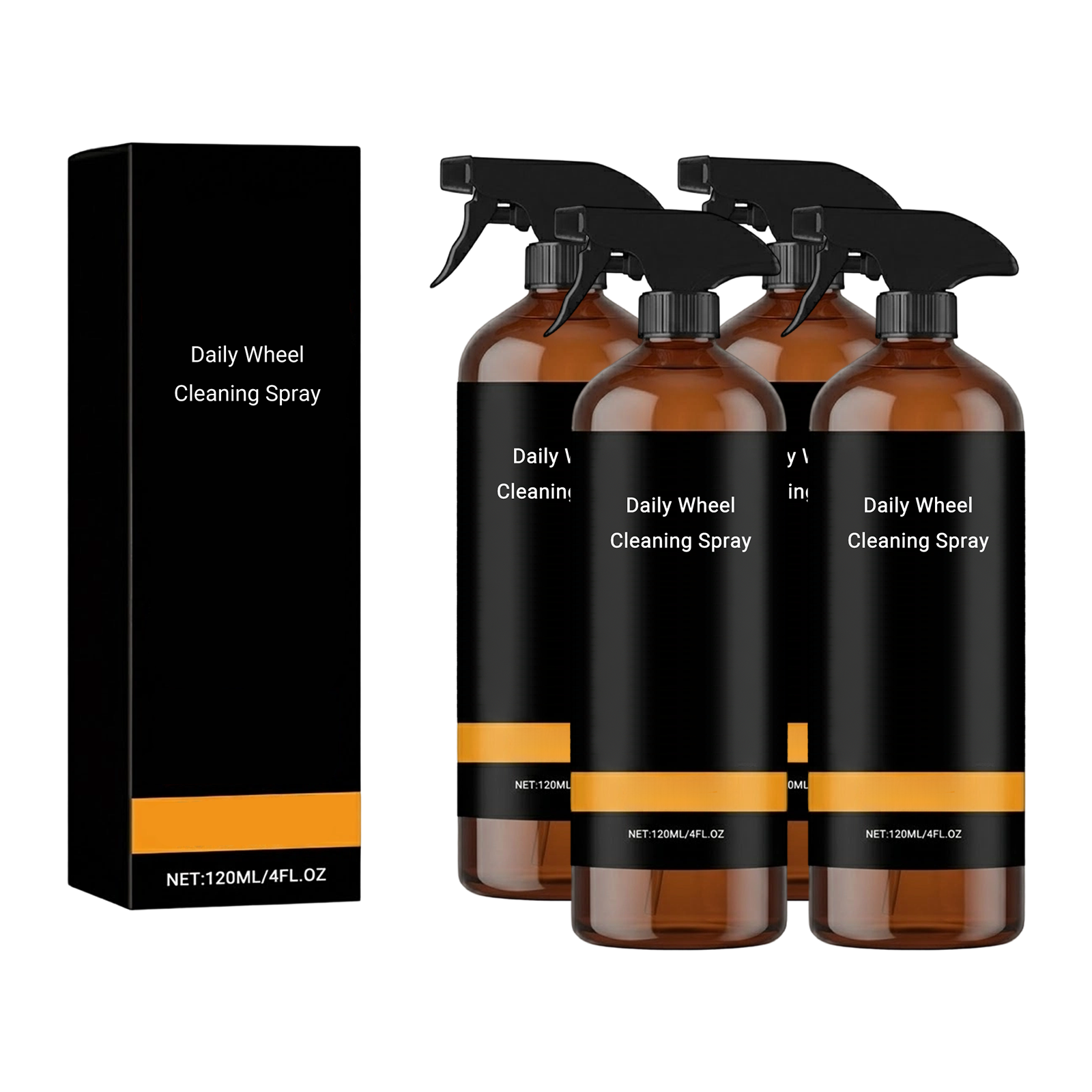 4x Daily Wheel Cleaning Spray