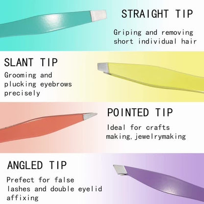 CalixorVera Fine Grip Lash Tweezers