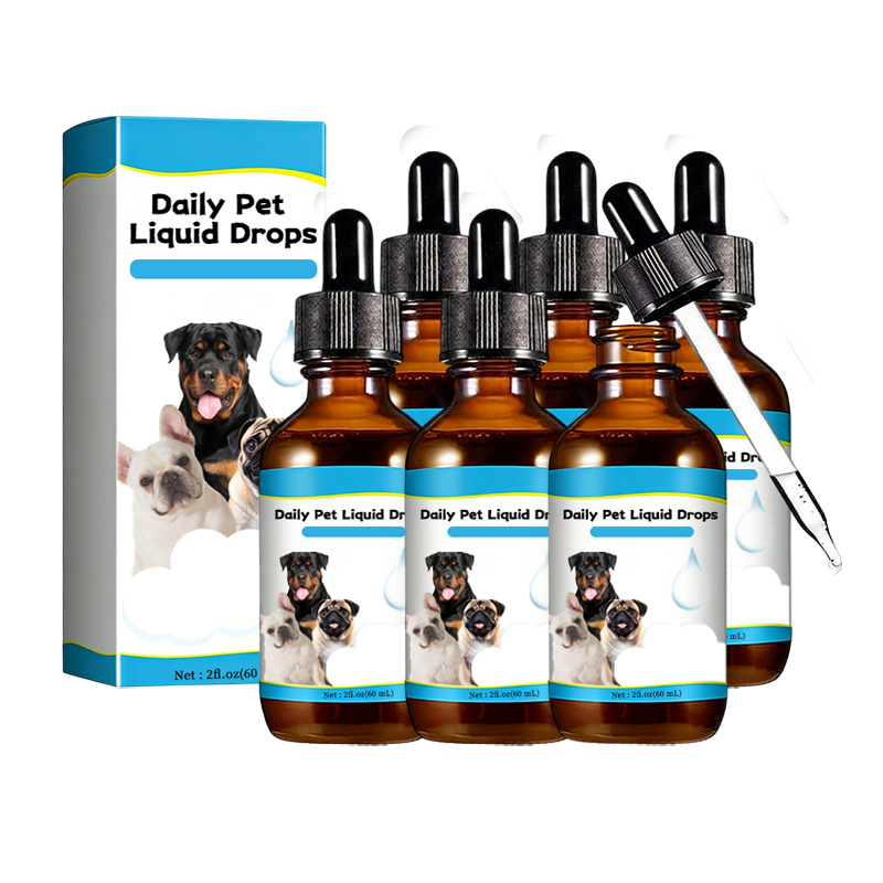 6x Daily Pet Liquid Drops