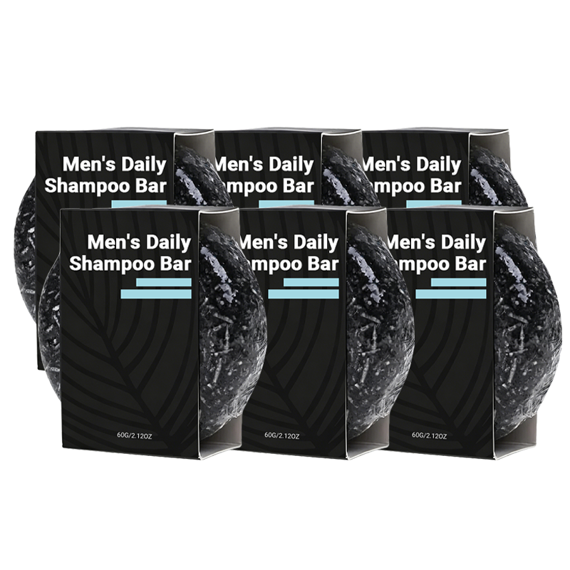 6x Men's Daily Shampoo Bar