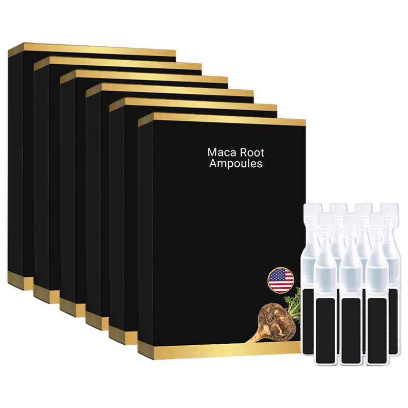 6x Maca Root Ampoules