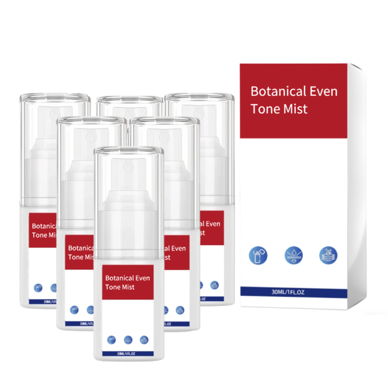 6x Botanical Even Tone Mist