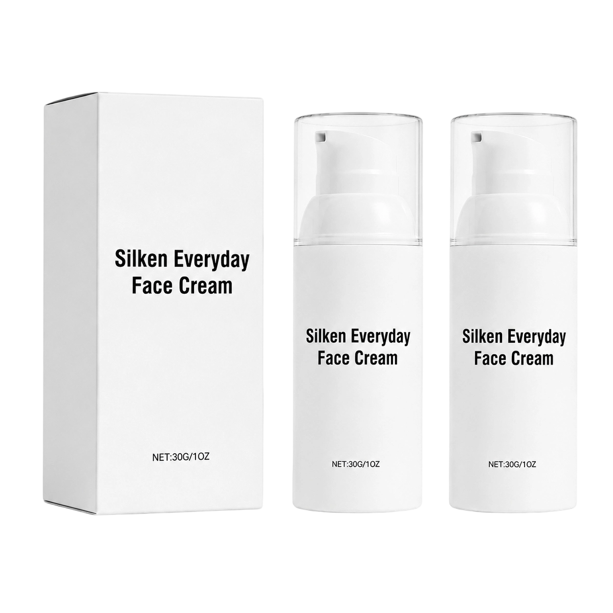 2x Silken Everyday Face Cream